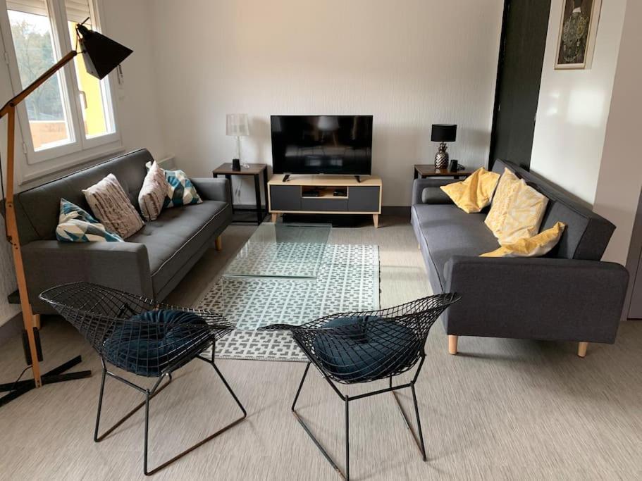 Belle Maison 100M2 Avec Terrasse Et Parking Prive Безие Екстериор снимка